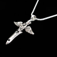 Winged Dagger Necklace